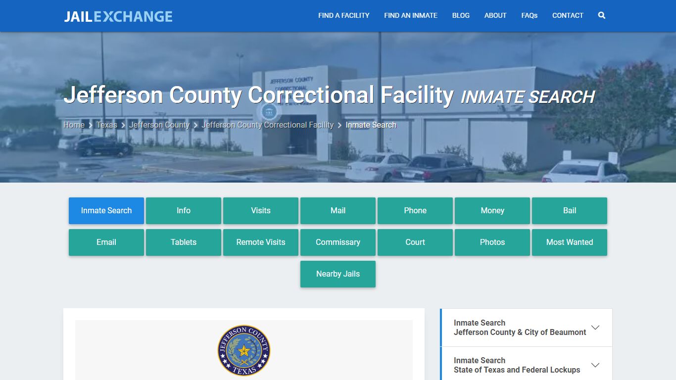 Jefferson County Correctional Facility Inmate Search - Jail Exchange